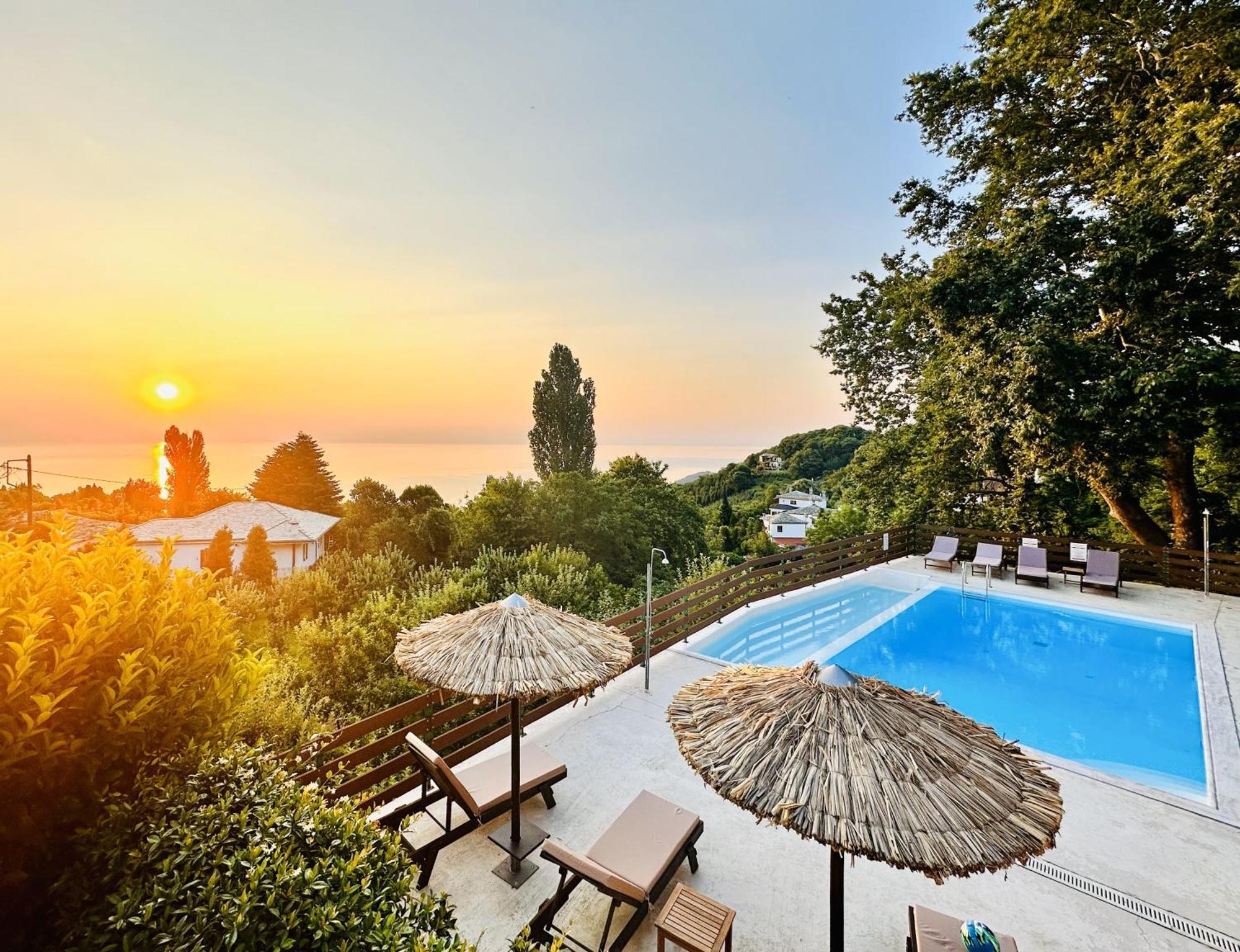 Luxury Villa At Pelion- Ruby Zagorá Eksteriør bilde
